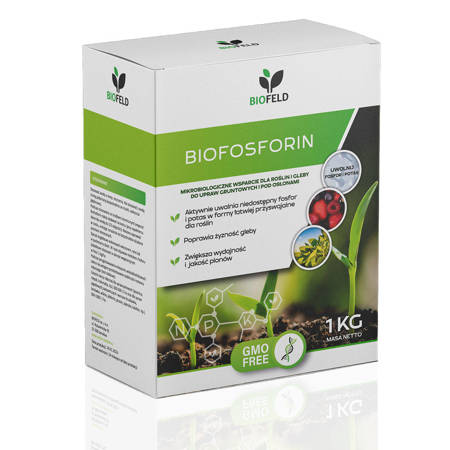 BIOFOSFORIN (Biofeld) preparat poprawiający właściwości gleby 1kg
